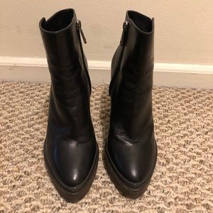 Brunello Cucinelli Leather Ankle Boots